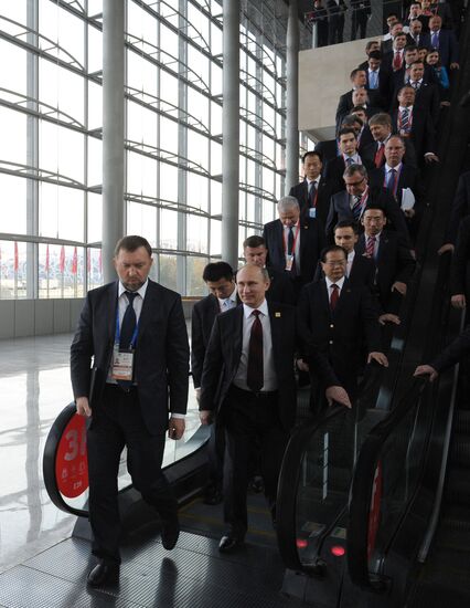 Vladimir Putin at APEC summit