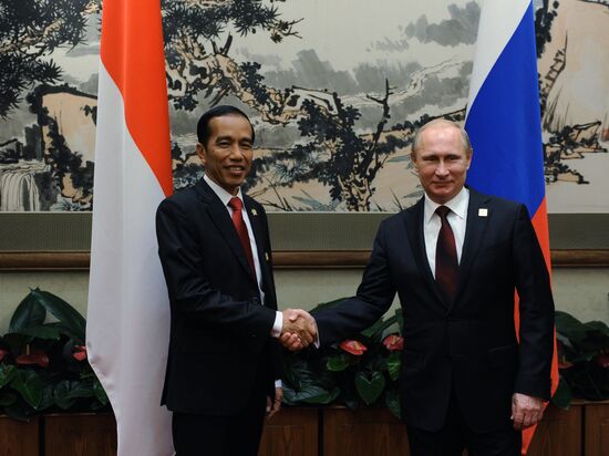 Vladimir Putin at APEC summit