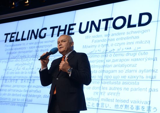 Presentation of the major international news brand, Sputnik