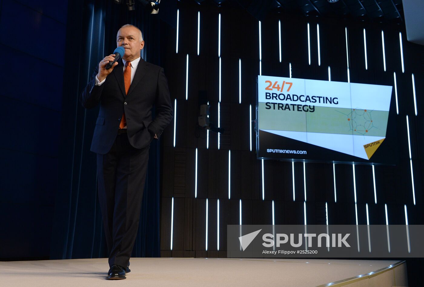 Presentation of the major international news brand, Sputnik