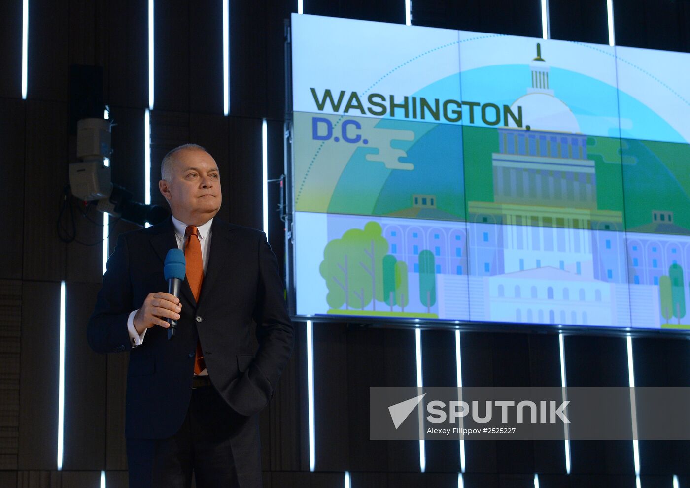 Presentation of the major international news brand, Sputnik