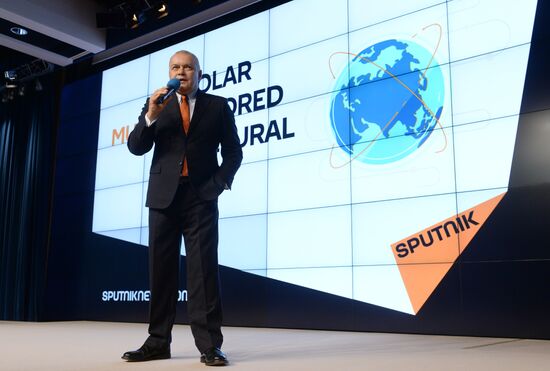 Presentation of the major international news brand, Sputnik