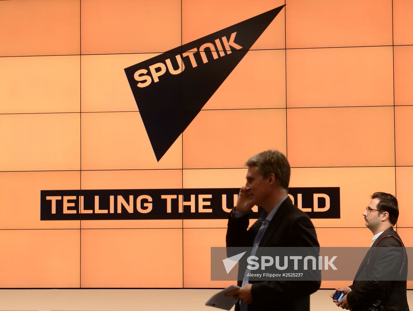Presentation of the major international news brand, Sputnik