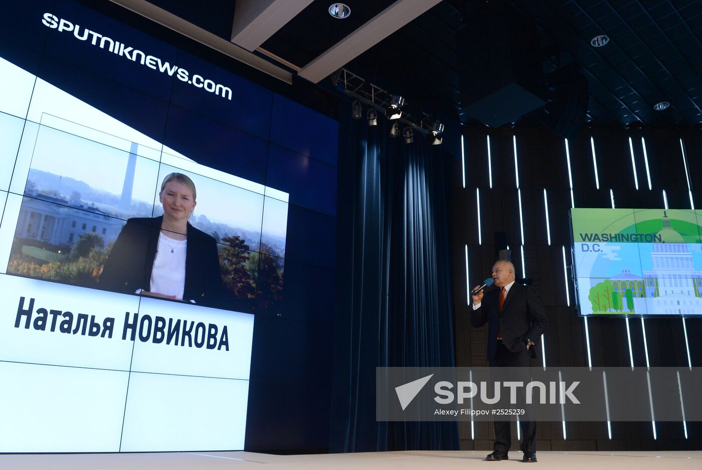 Presentation of the major international news brand, Sputnik