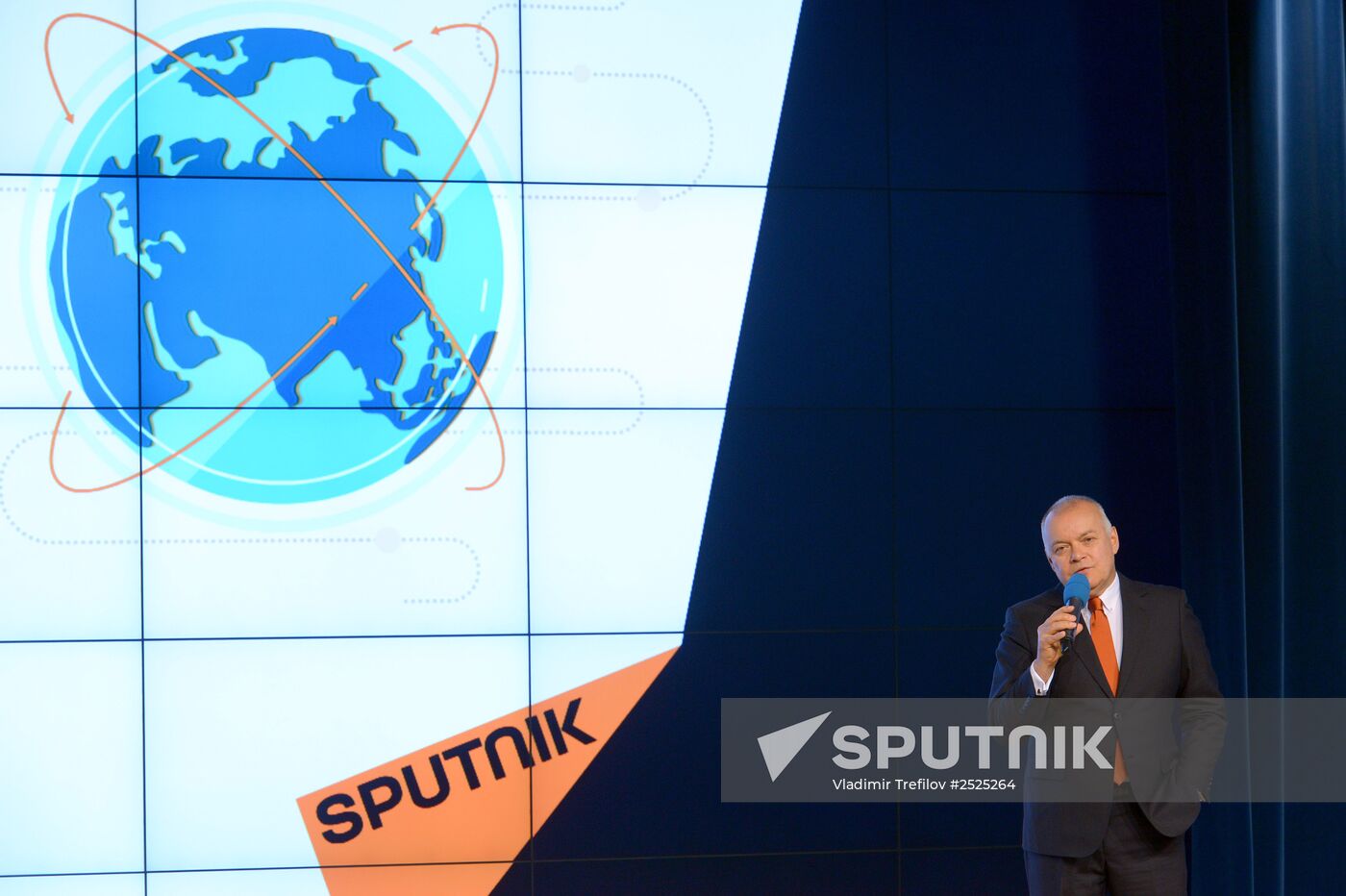 Presentation of the major international news brand, Sputnik