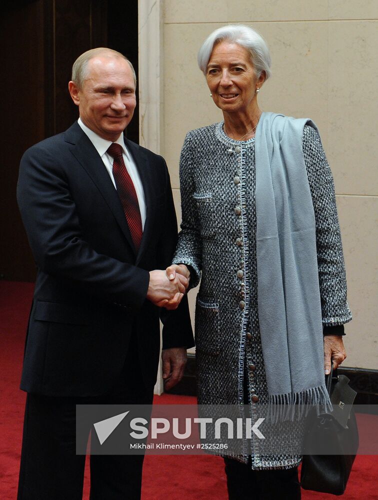 Vladimir Putin at APEC summit