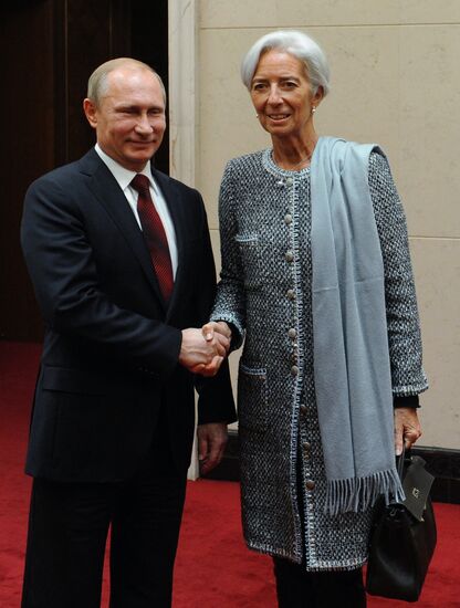 Vladimir Putin at APEC summit