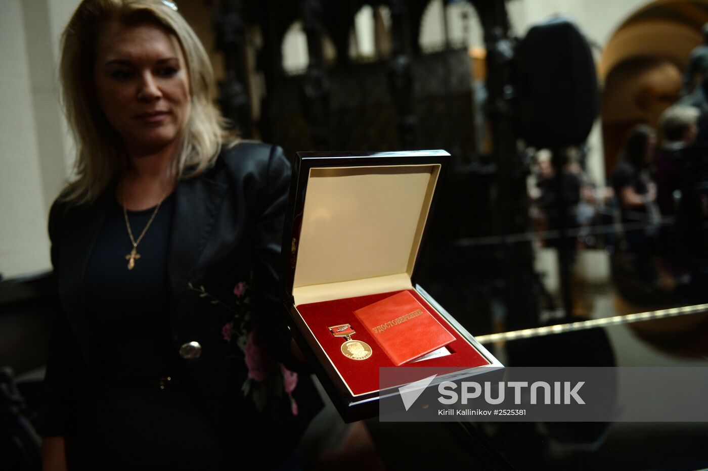 The Lev Nikolayev Gold Medal awards ceremony