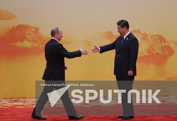 Vladimir Putin attends APEC summit