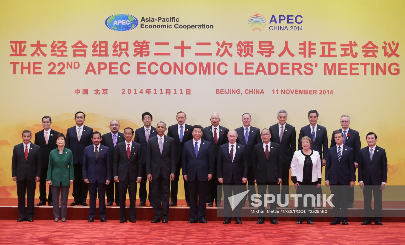 Vladimir Putin attends APEC summit