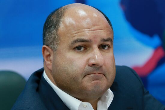 Briefing by Georgy Bejamov, President of the Russian Bobsleigh and Skeleton Federation, and Deputy Minister of Sports Yury Nagorny