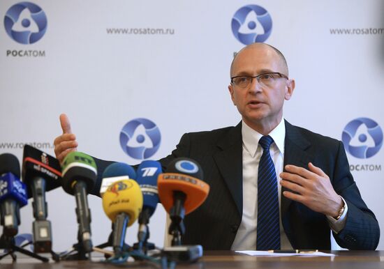 Signing an agreement on the construction of two nuclear power stations in Iran