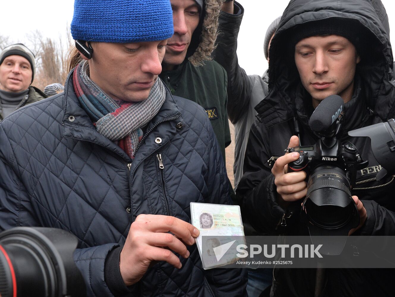 Dutch experts work at Malaysia Airlines Flight MH17 crash site