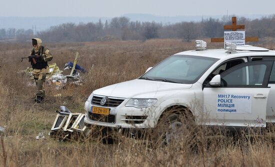 Dutch experts on Malaysian Boeing crash site