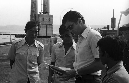 Soviet engineers and technicians in Kampuchea