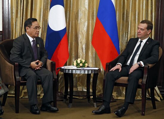 Dmitry Medvedev attends East Asia summit in Myanmar