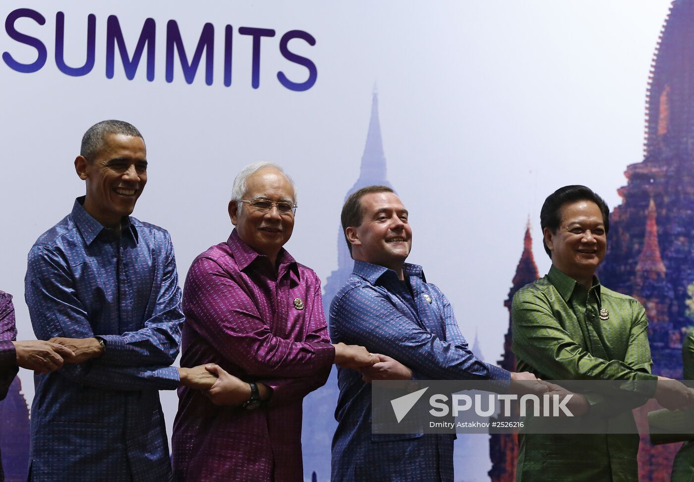 Dmitry Medvedev attends East Asia Summit in Myanmar