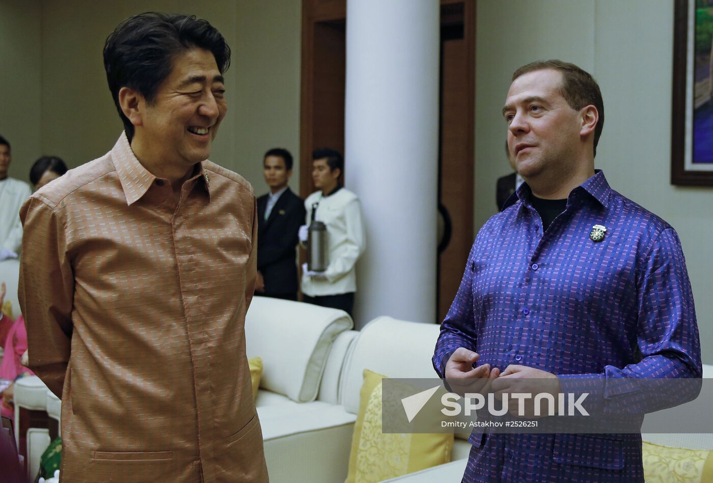 Dmitry Medvedev attends East Asia Summit in Myanmar