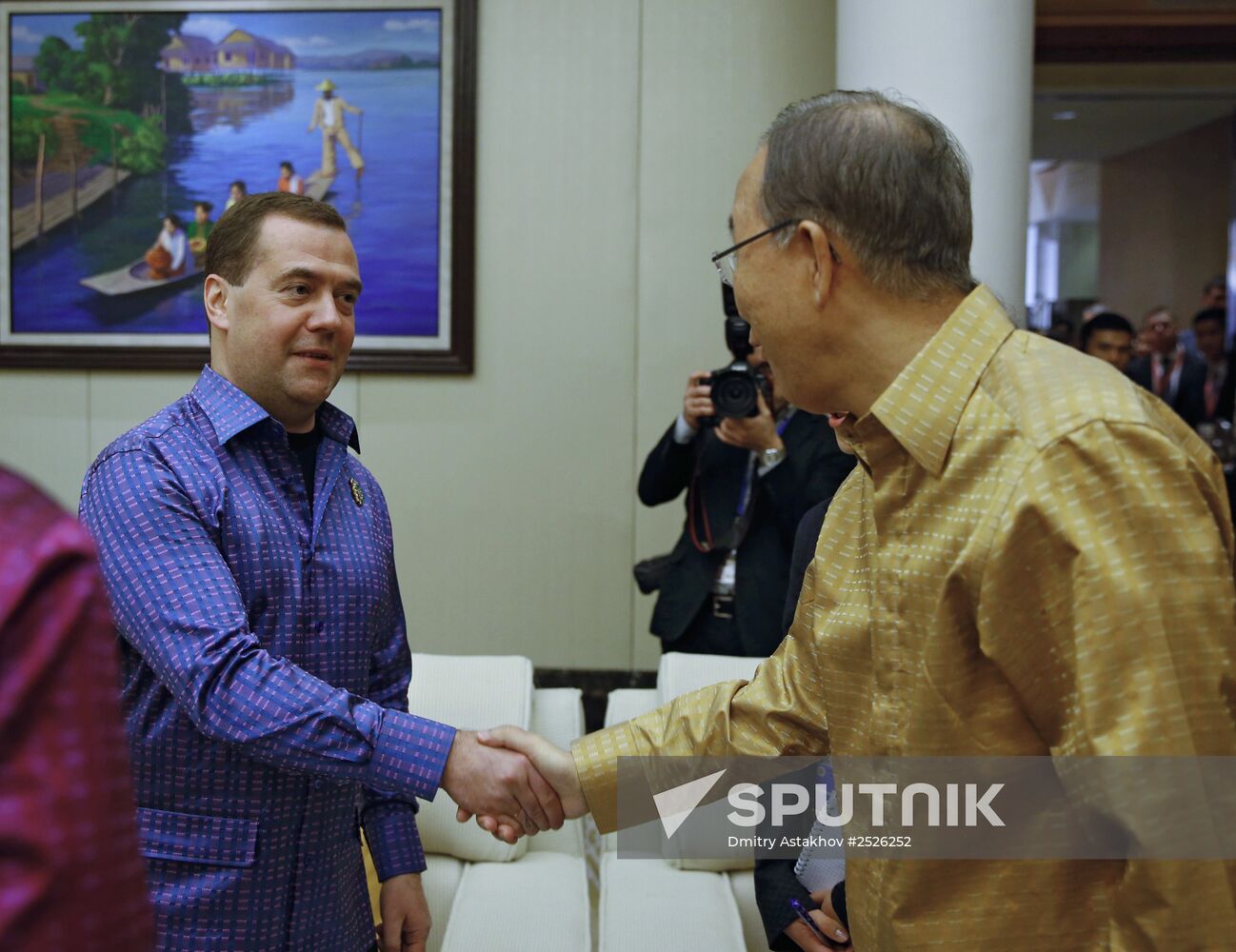 Dmitry Medvedev attends East Asia Summit in Myanmar