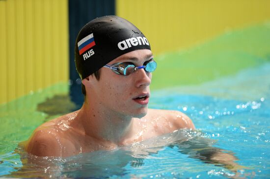 Russian swimming championship. Day five.