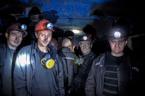 Donbas mines