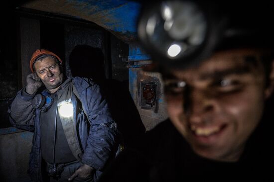 Donbas mines