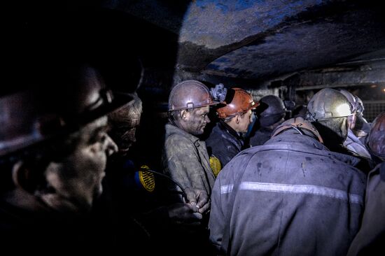 Donbas mines