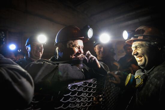 Donbas mines