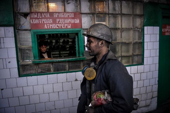 Donbas mines