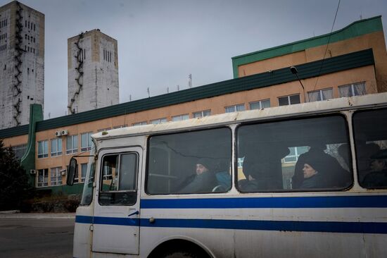 Donbas mines