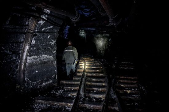 Donbas mines