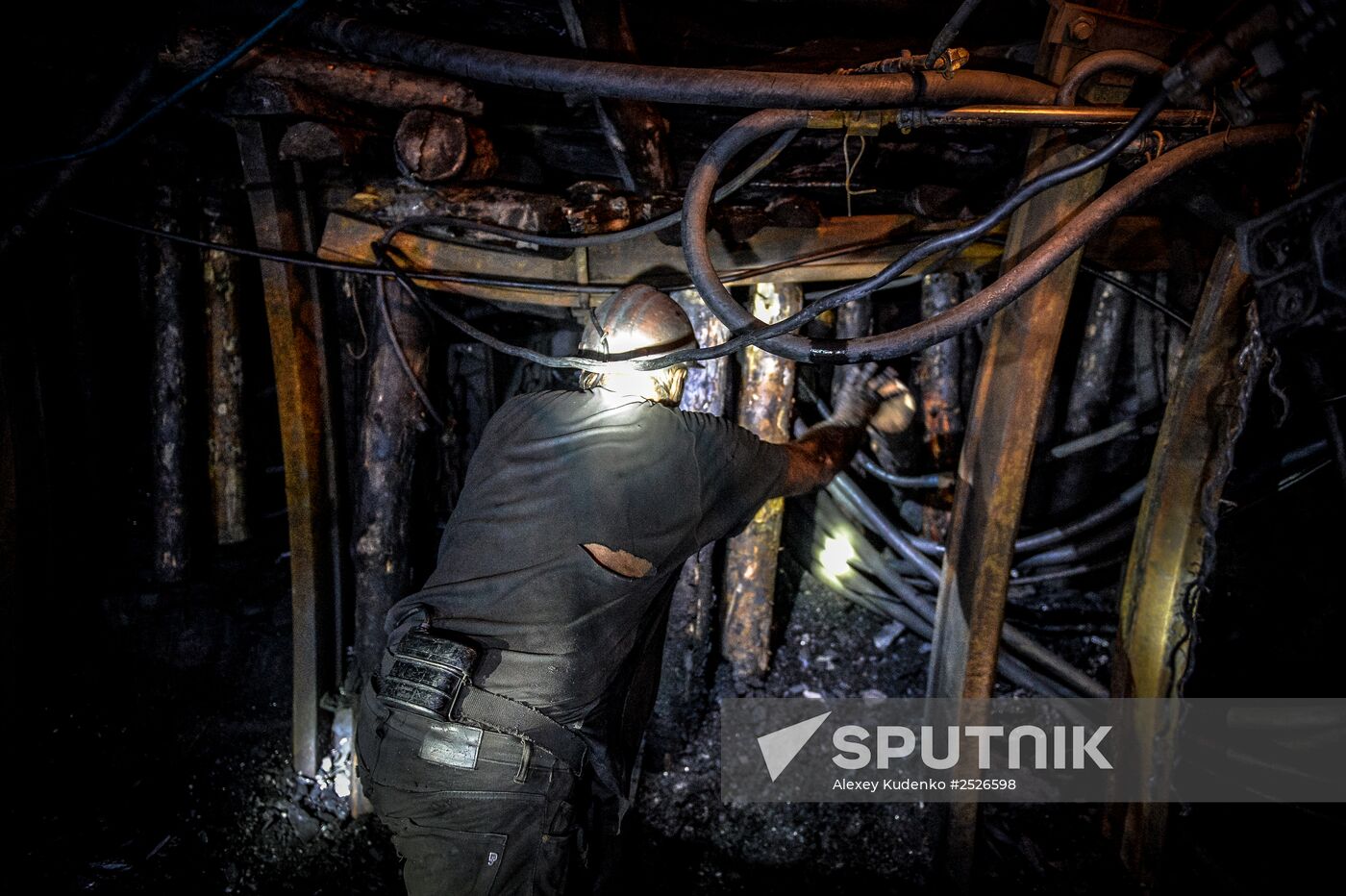 Donbas mines