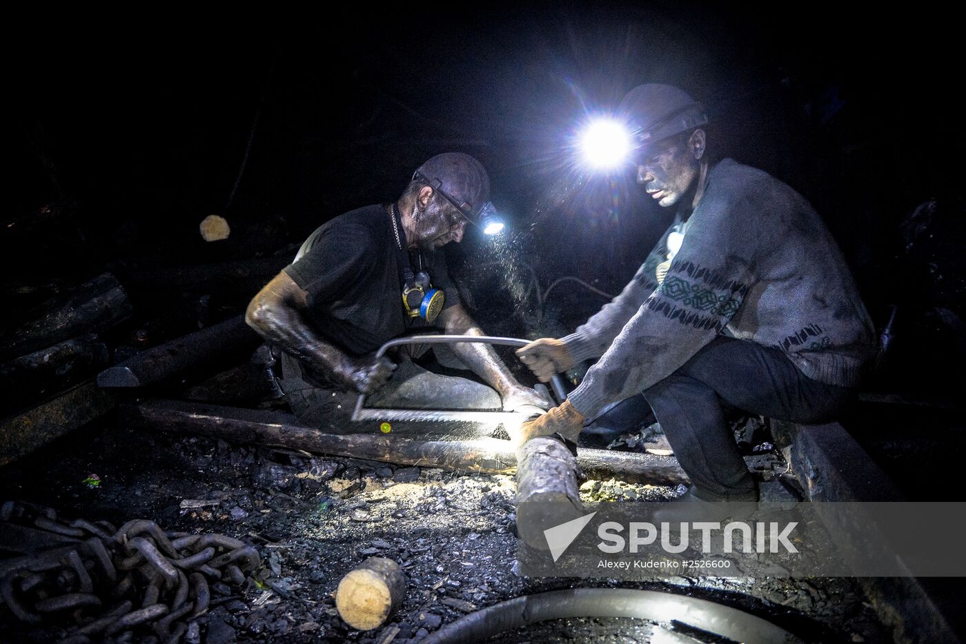 Donbas mines
