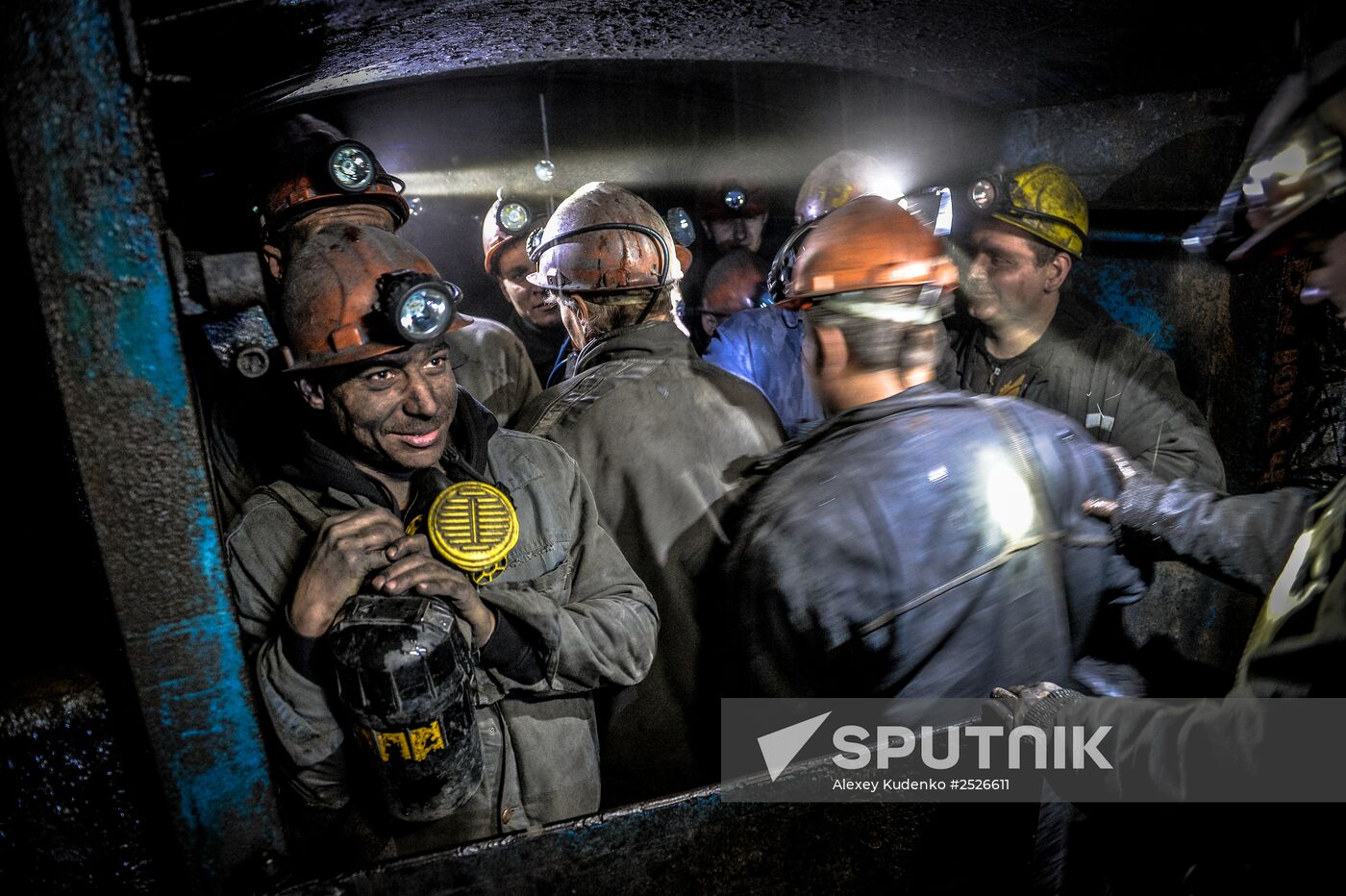 Donbas mines