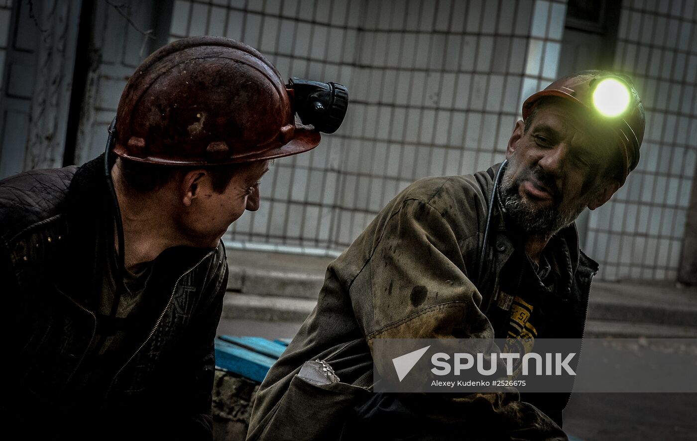 Donbas mines