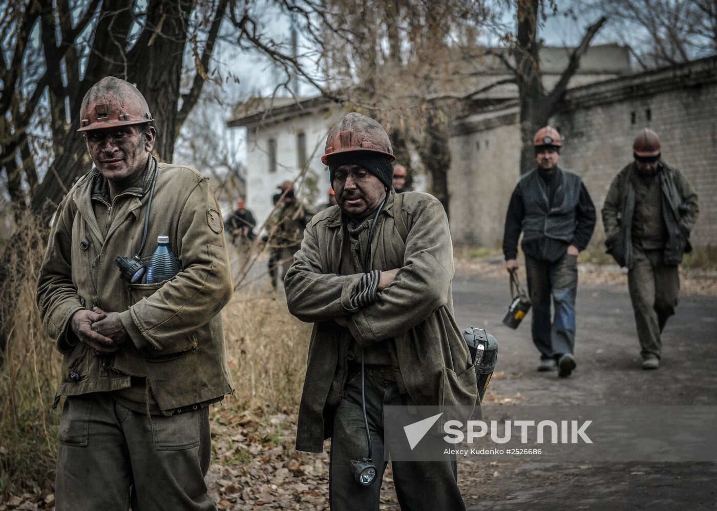 Donbas mines