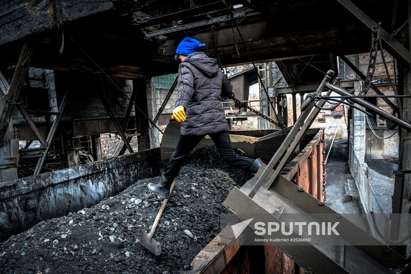 Donbas mines