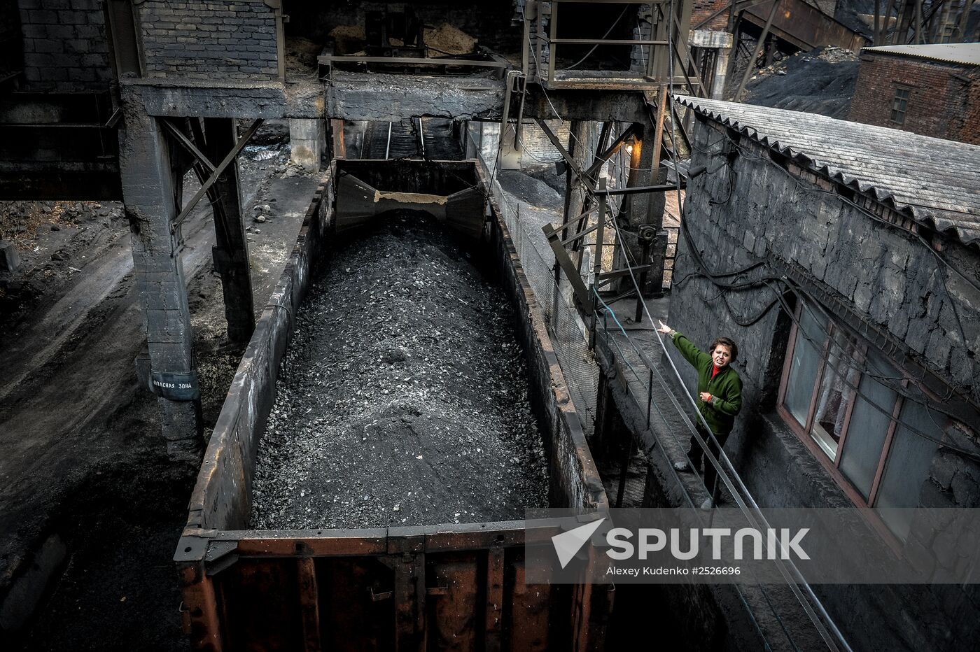 Donbas mines
