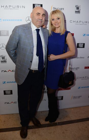 Showing at Chapurin fashion house