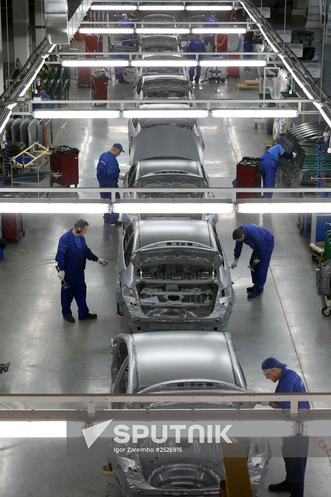 KIA Cerato cars manufacturing in Kaliningrad Region