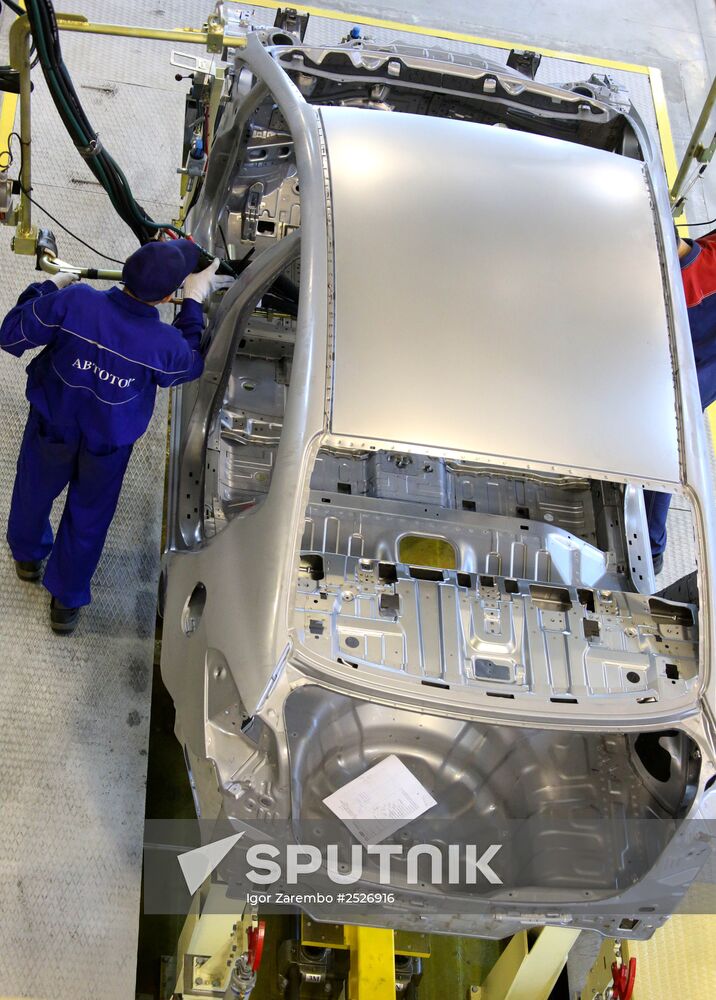 KIA Cerato cars manufacturing in Kaliningrad Region