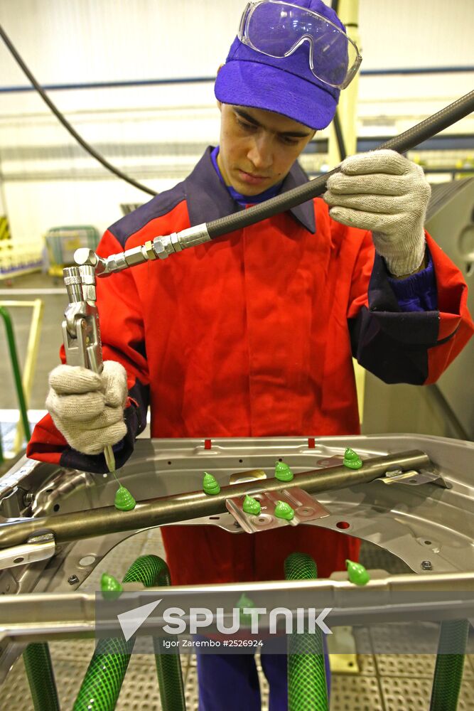 KIA Cerato cars manufacturing in Kaliningrad Region