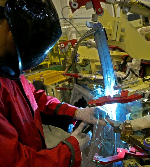KIA Cerato cars manufacturing in Kaliningrad Region