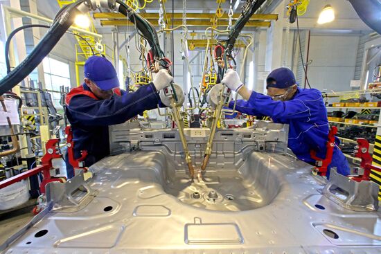 KIA Cerato cars manufacturing in Kaliningrad Region
