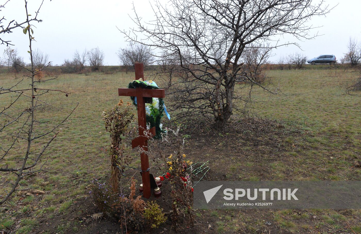 Aftermath of fighting in Donetsk Region