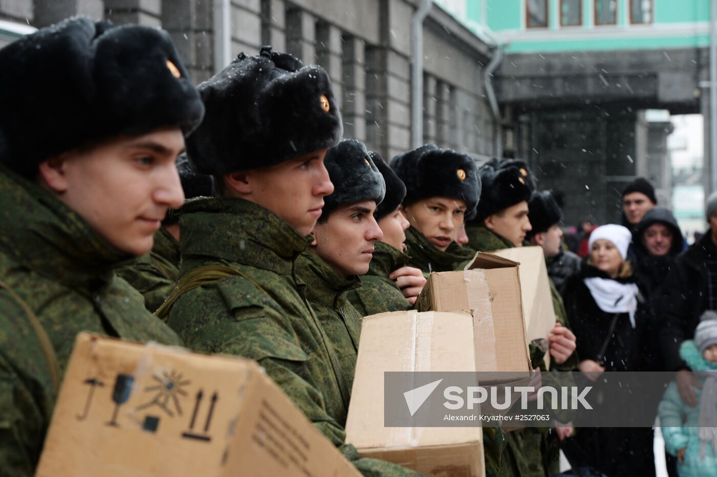 Conscripts recruited for Presidential Regiment