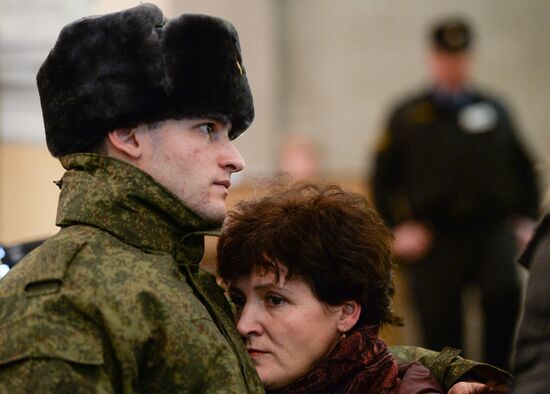 Conscripts recruited for Presidential Regiment