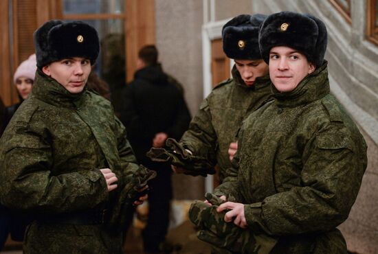 Conscripts recruited for Presidential Regiment