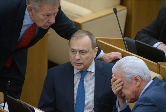 State Duma plenary meeting