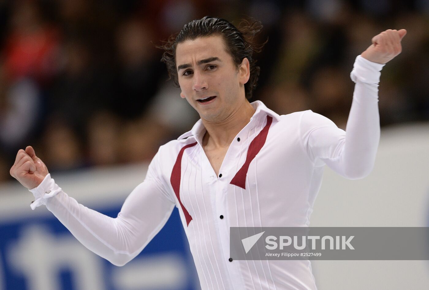 ISU Grand Prix of Figure Skating. Rostelecom Cup. Men's short program